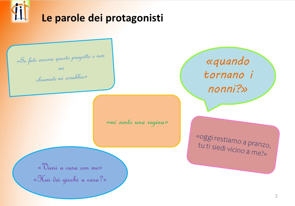 PROGETTO INTERGENERAZIONALE  